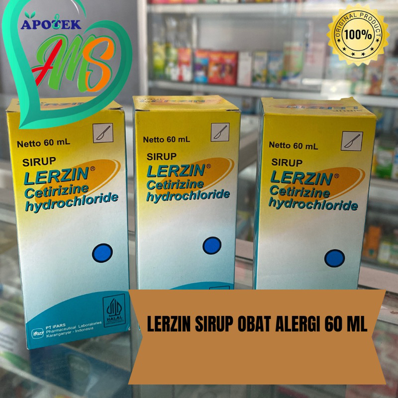 

Leerzin 60 Ml | Kemasan Sirup| Mengatasi Alergi