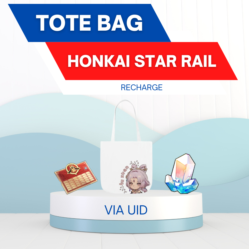 RECHARGE TOTEBAG HONKAI STAR RAIL UID EXPRESS SUPPLY PASS MOTIF