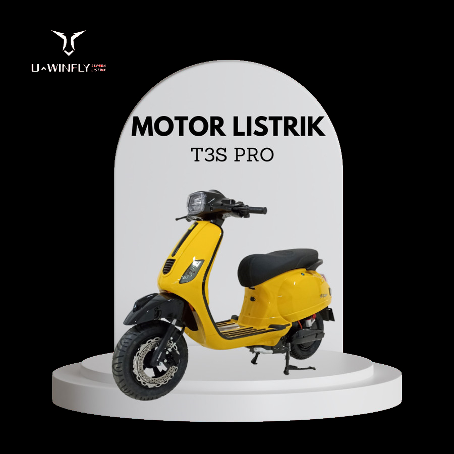 SEPEDA MOTOR LISTRIK UWINFLY T3S PRO T3SPRO Garansi Resmi