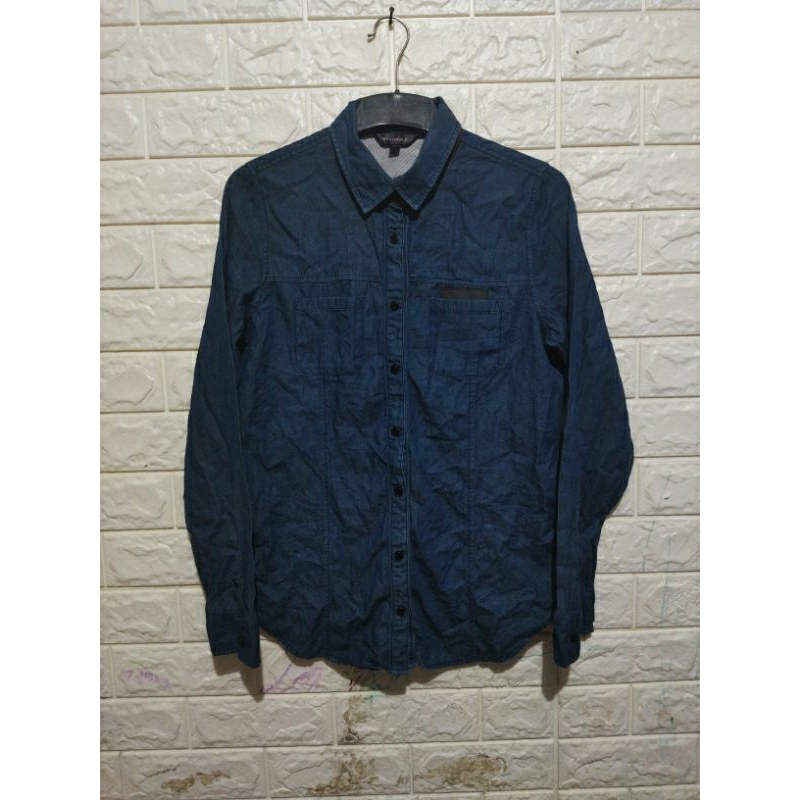 kemeja denim beanpole