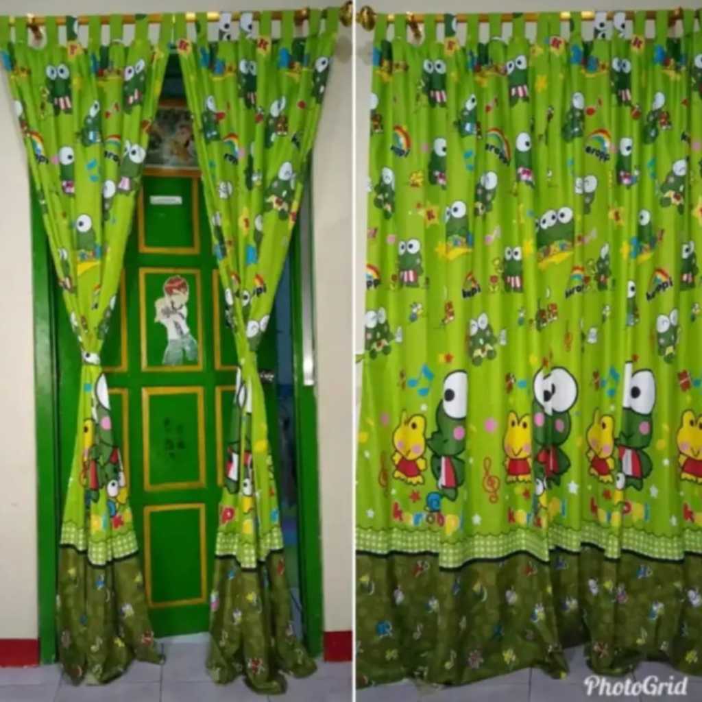 Gorden Pintu Kamar Karakter Keropi