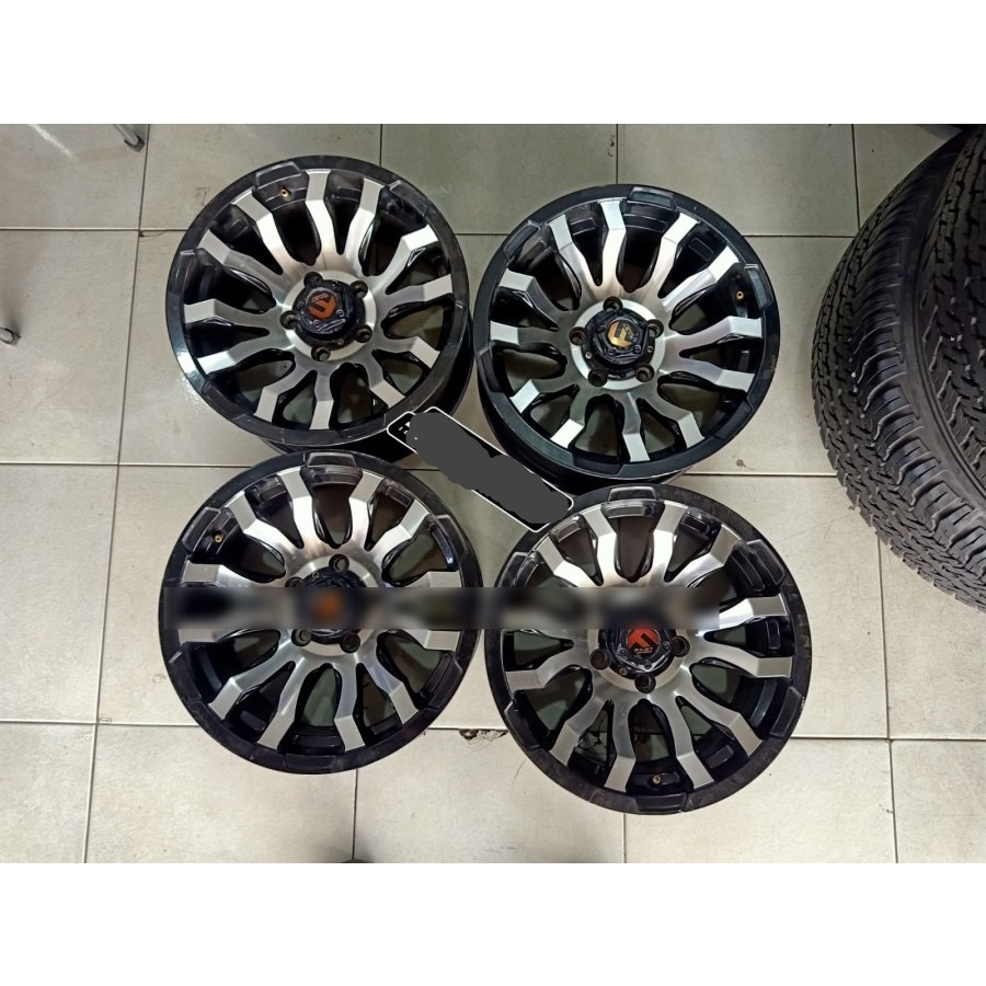 VELG MOBIL BEKAS RING15 OFFROAD LEBAR 7 H5X114 ET10