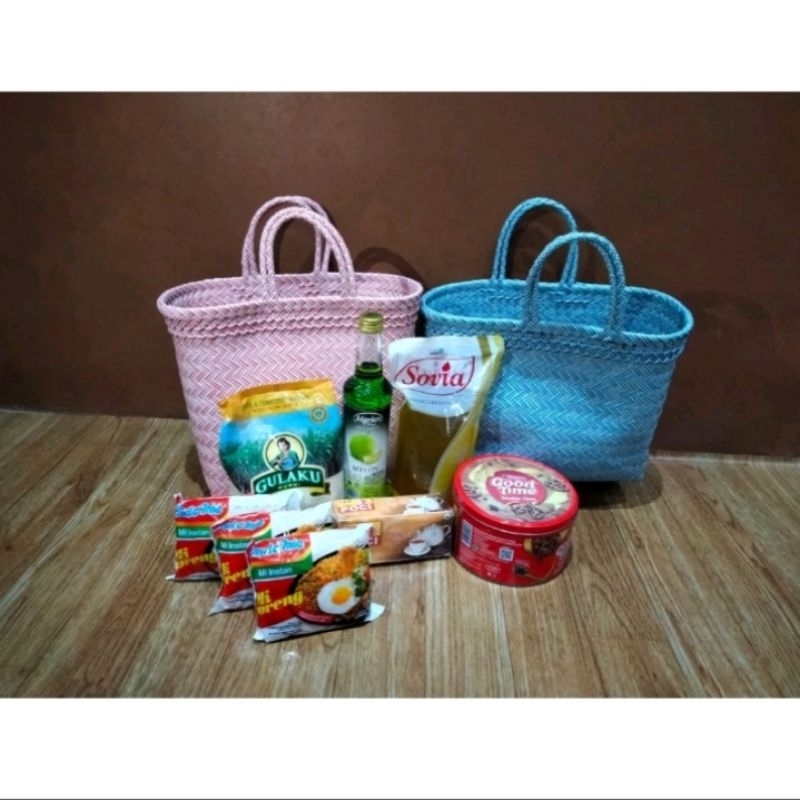 Tas anyaman sembako/Tas ayaman pita