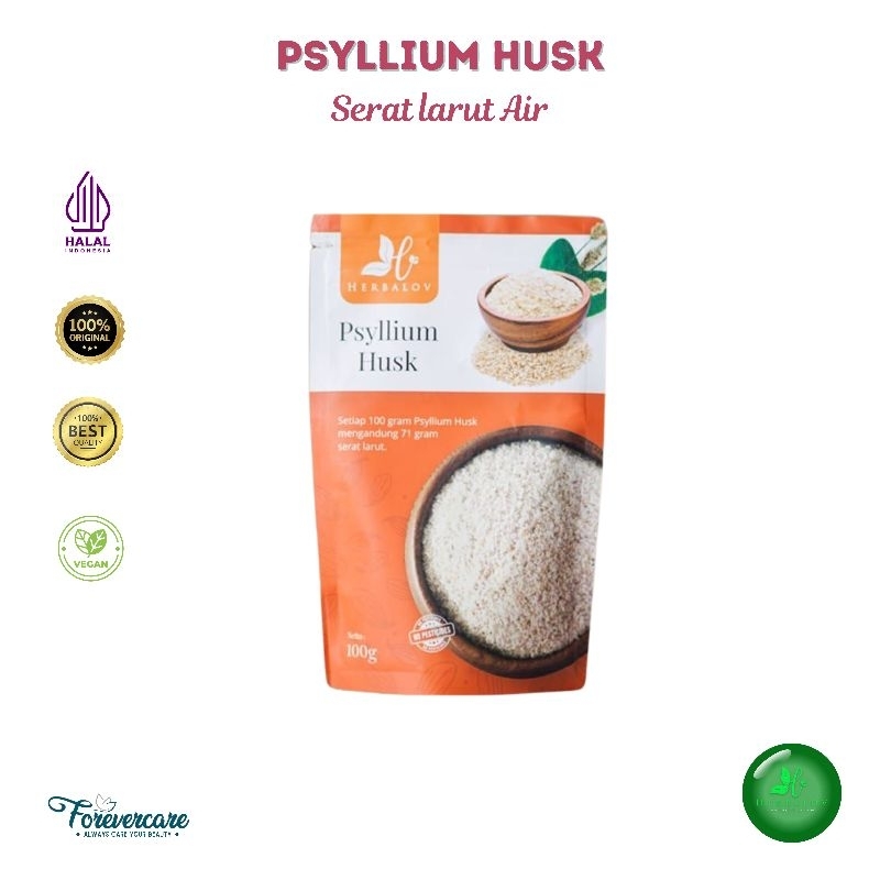 

(DISTRIBUTOR RESMI) PSYLLIUM HUSK PREMIUM | HERBALOV