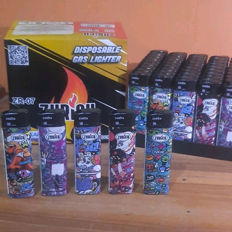 Korek api Magnet ZURICH ZR-07 Motif / korek api / korek gas / pemantik