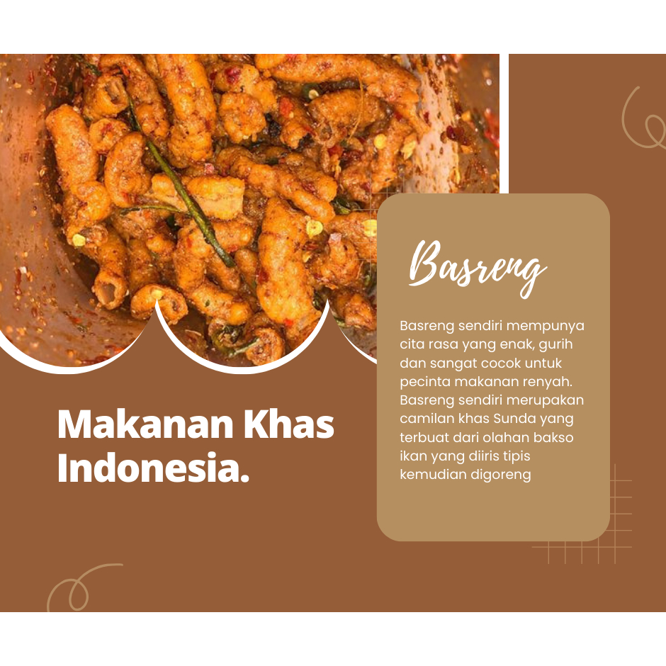 

Basreng pedas daun jeruk