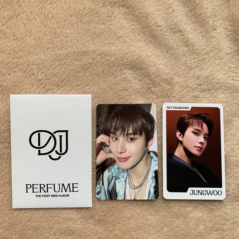 Jungwoo Set NCT DJJ Dojaejung Perfume Random Trading Card Photocard PC