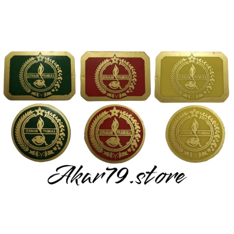 TANDA,PIN,TOPI,BARET,BONI,PRAMUKA