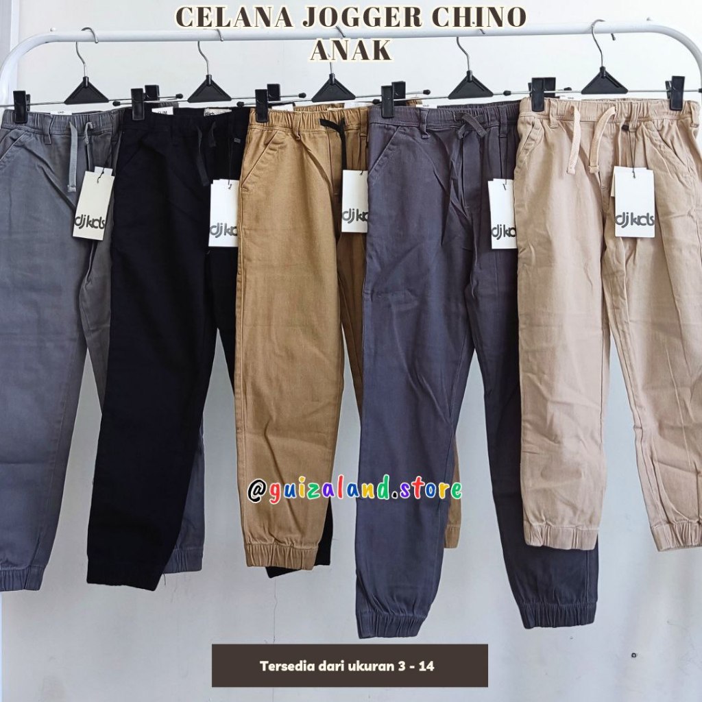 Celana Chinos Jogger Anak
