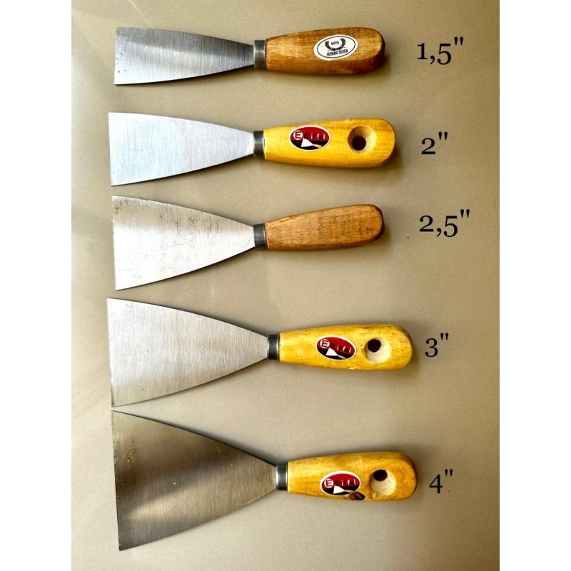 Kapi Kape Cat Gagang Kayu "RRT" 3 Inch