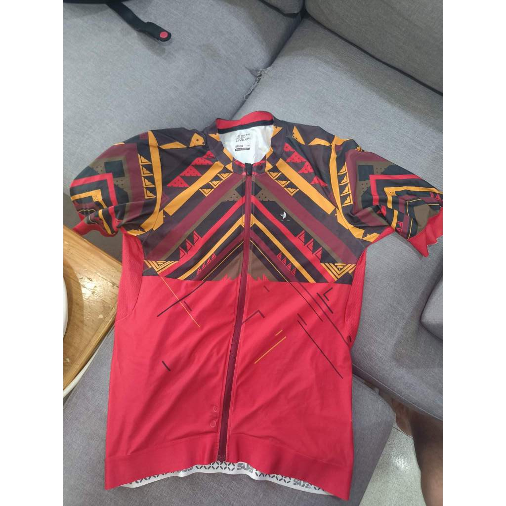 SUB Jersey 05AM Merah Sepeda Cycling Size 2XL Special Edition Red Pria