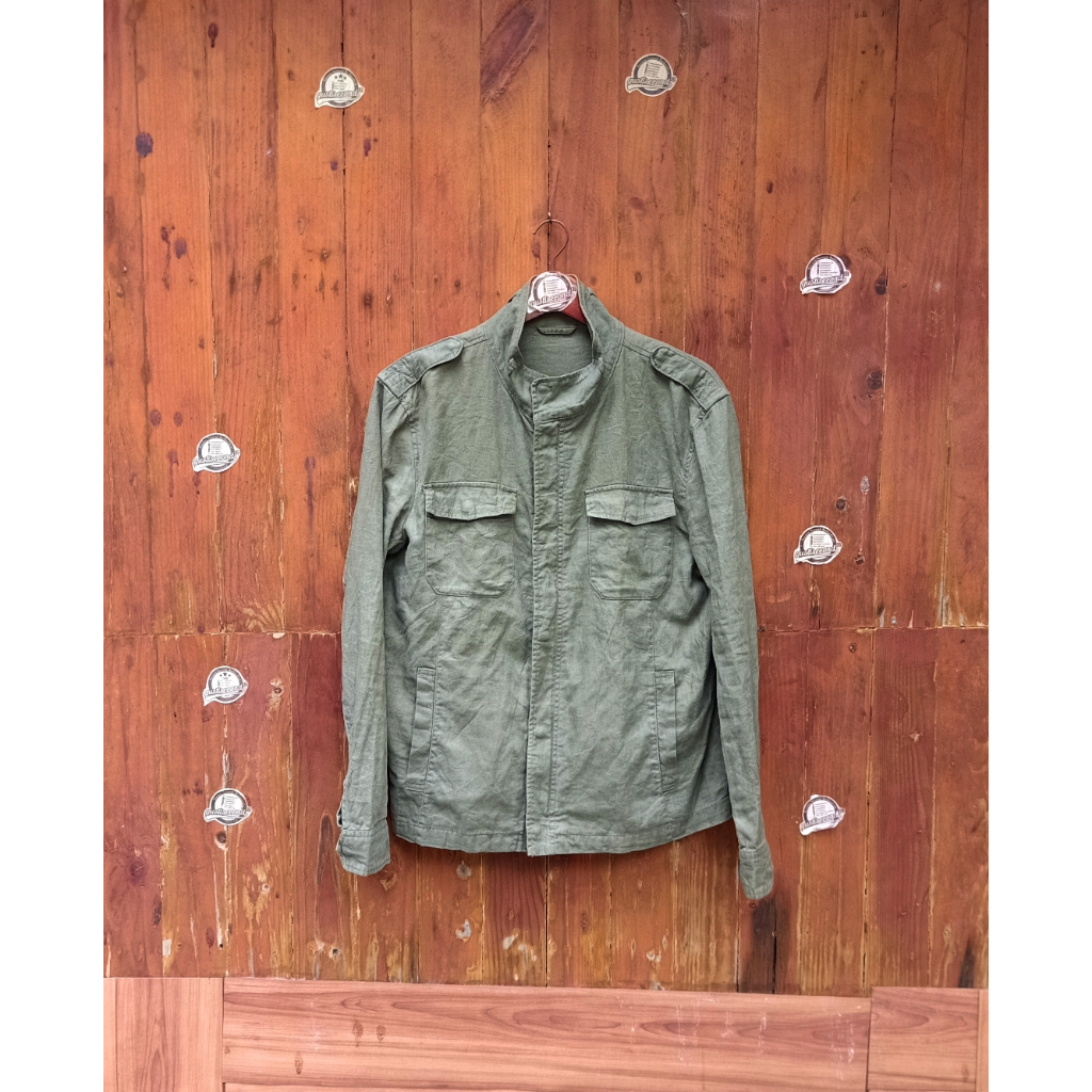 Jacket Parka Uniqlo Army original