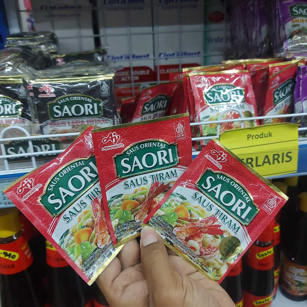 

3 Sachet Lebih Murah SAORI Saos Tiram 23 ml