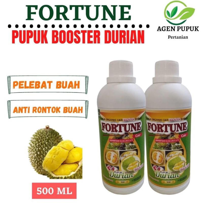 pupuk Fortune durian (500ml .1000ml) penyubur buah durian