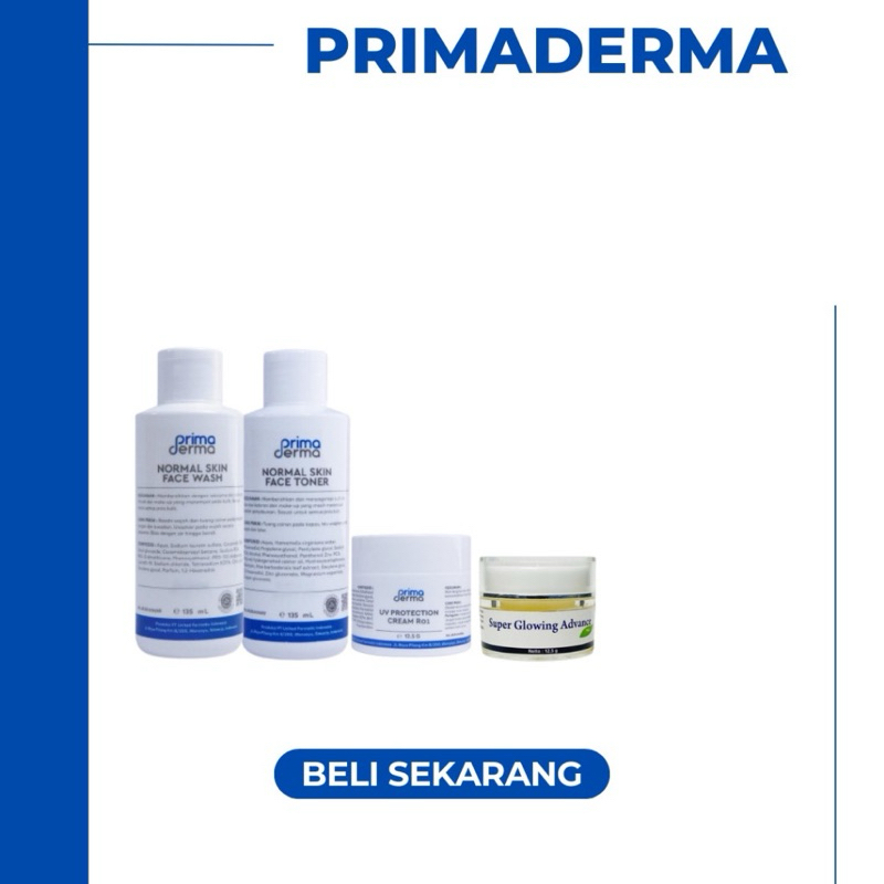 paket super glowing advance primaderma by ik