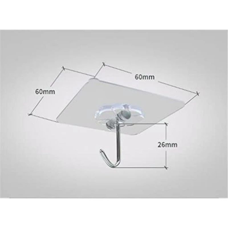 Gantungan Hook Tempel Dinding Kuat