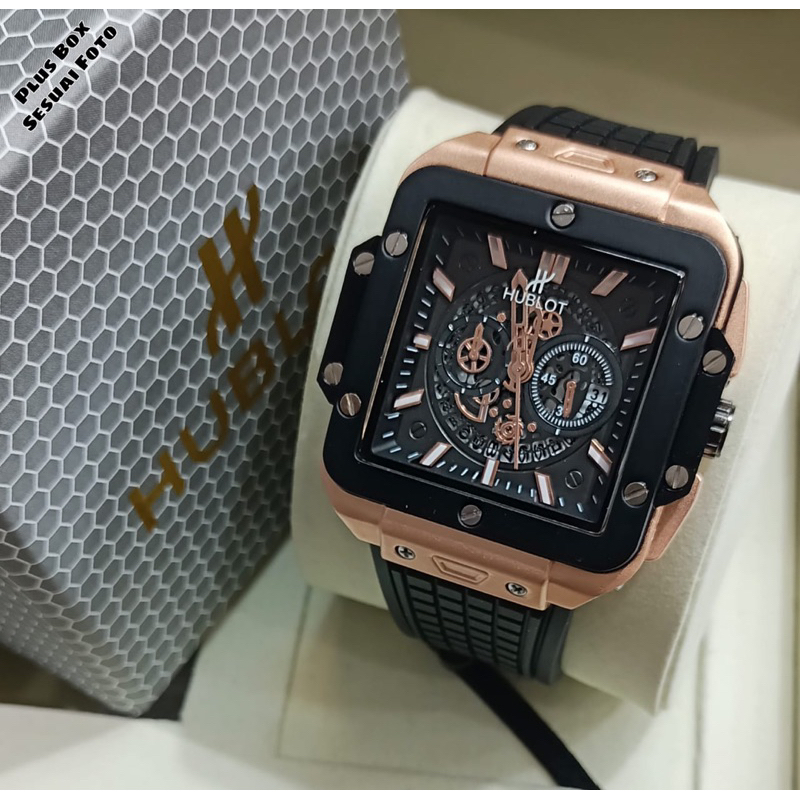 Jam tangan pria hubLot rubber