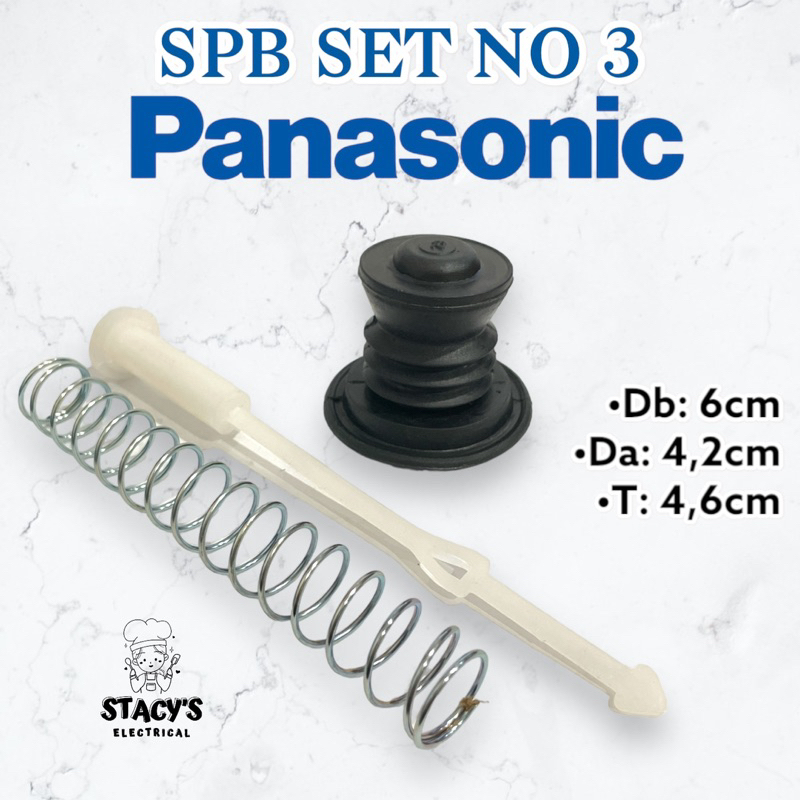 KARET SEAL PEMBUANGAN SET MESIN CUCI PANASONIC/ KLEP PEMBUANGAN MESIN CUCI PANASONIC