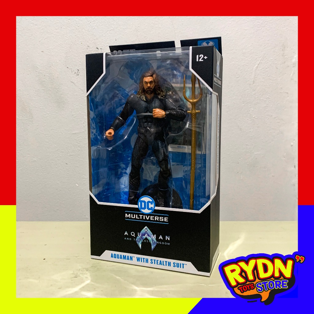 McFarlane DC Multiverse Aquaman 2 Movie - Aquaman Stealth Suit MISB