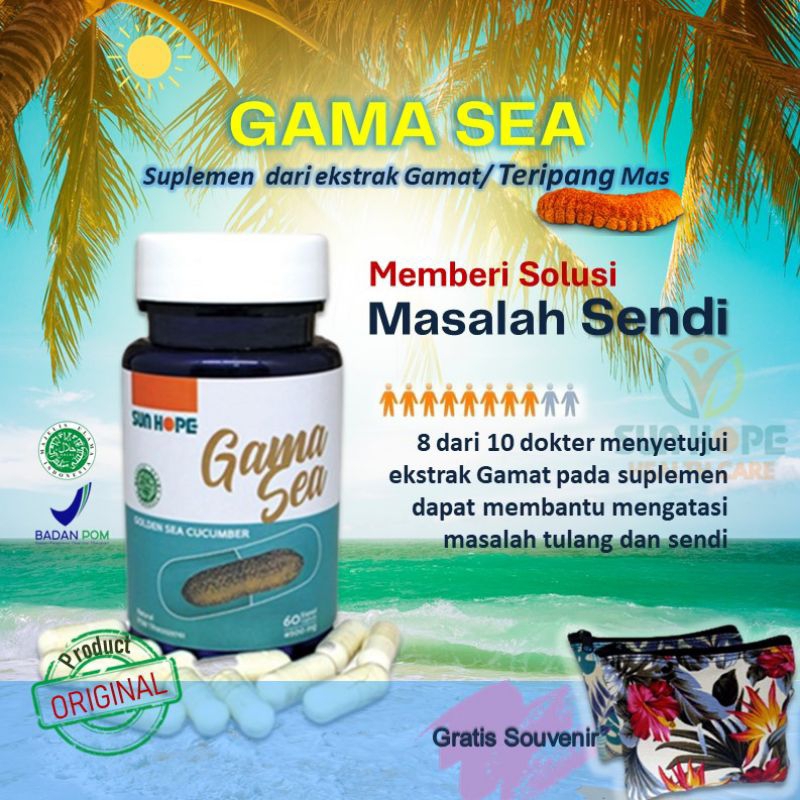 Sun Hope Gama Sea Ekstrak Teripang Mas