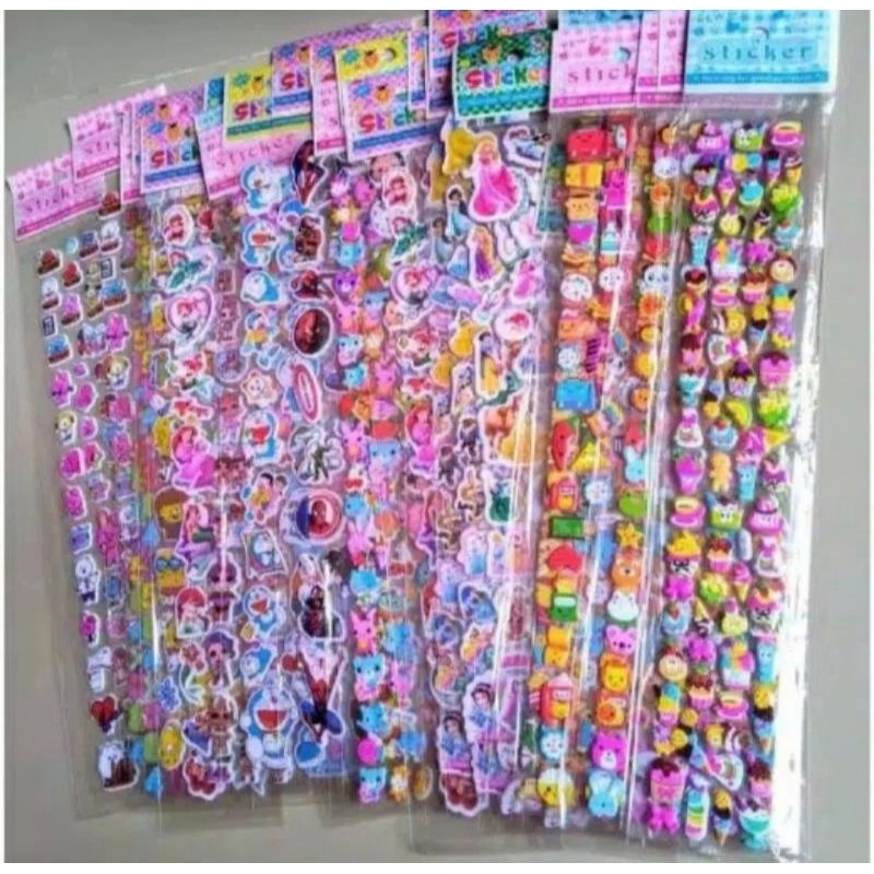 

STICKER TIMBUL 3D PANJANG MOTIF KARTUN LUCU MAINAN TEMPEL CAP-CAPAN ANAK - STIKER MURAH AKSESORIS HIASAN KARAKTER GAMBAR CARTOON DORAEMON BARBIE CARS MOBIL ANIME JEPANG BAGUS CANTIK CUTE IMUT TOYS KIDS ANAK-ANAK KECIL PRIA WANITA INSTANT TERLARIS TERMURAH