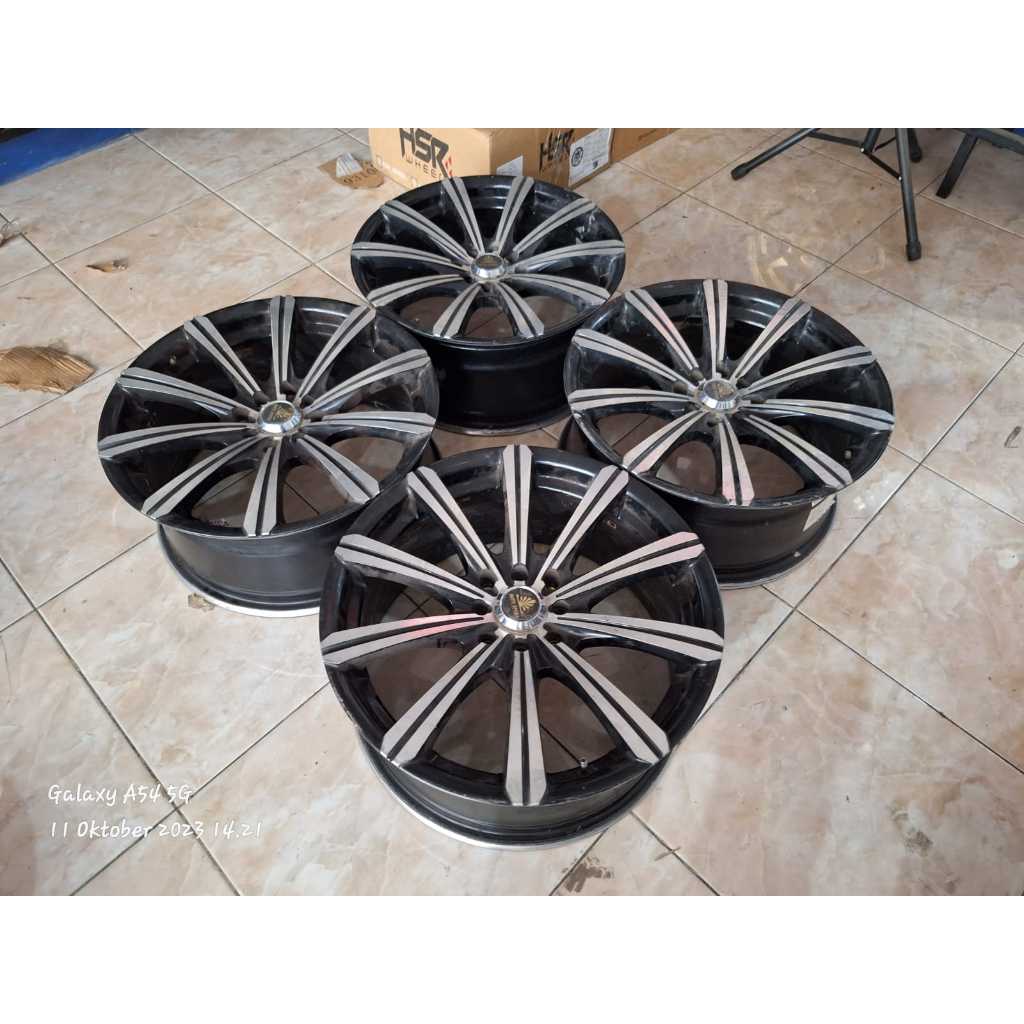 Velg Mobil Bekas Ring 17 Lubang 4 AUTO SPEED R17X7,5 H8X100-114,3 ET45