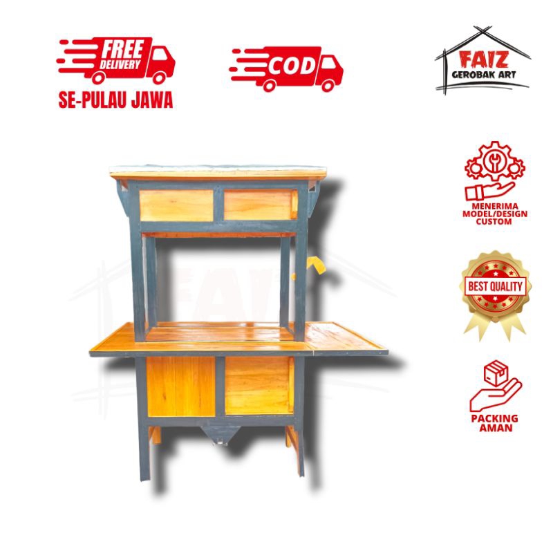 GEROBAK ANGKRINGAN TANPA LUBANG MINI