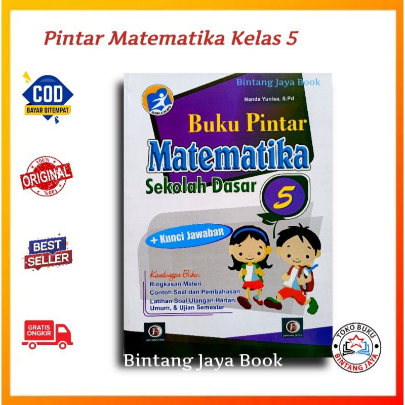 Buku LKS matematika Kelas 5 - Buku Pintar Matematika SD Kelas 5 Kurikulum 2013