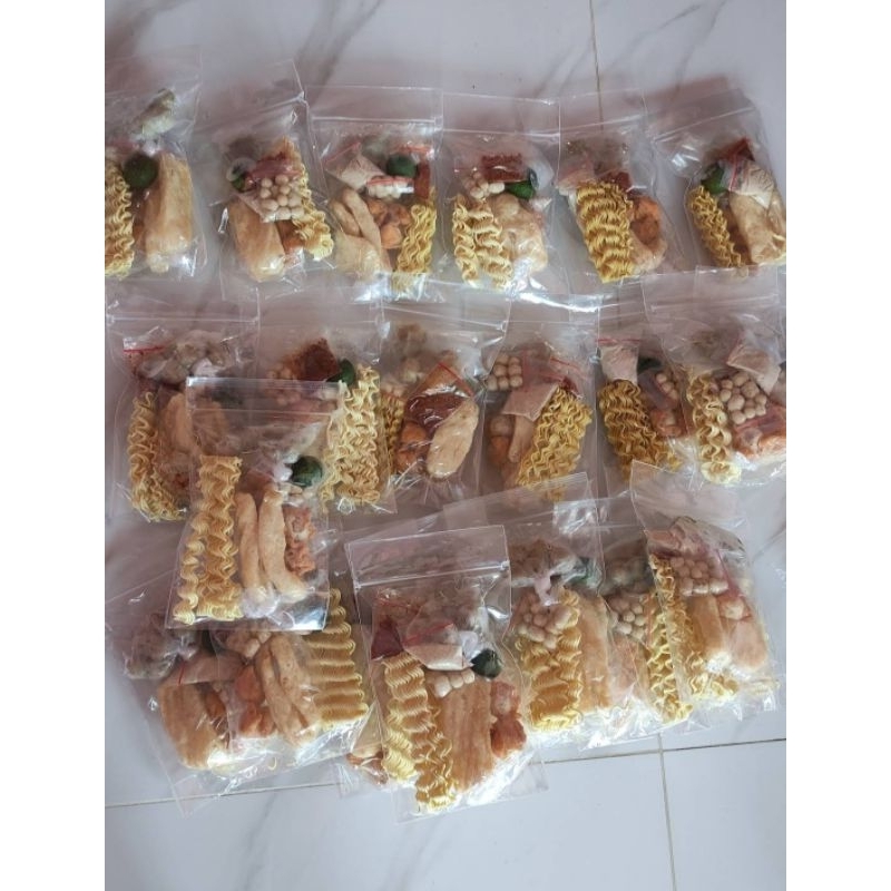 

Baso Aci murah Homemade paket 3 baso Aci ayam mercon keju/original seafood