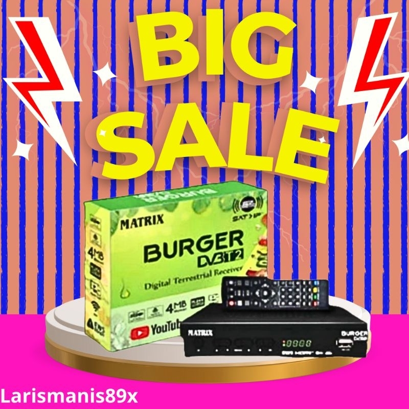[ORIGINAL] STB MATRIX BURGER HIJAU TERMURAH