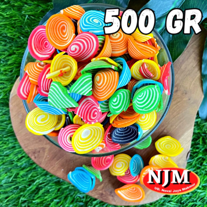 

NJM - KUPINGAN WARNA/ KUPING GAJAH GURIH RENYAH‼️ 500Gr (1/2Kg)