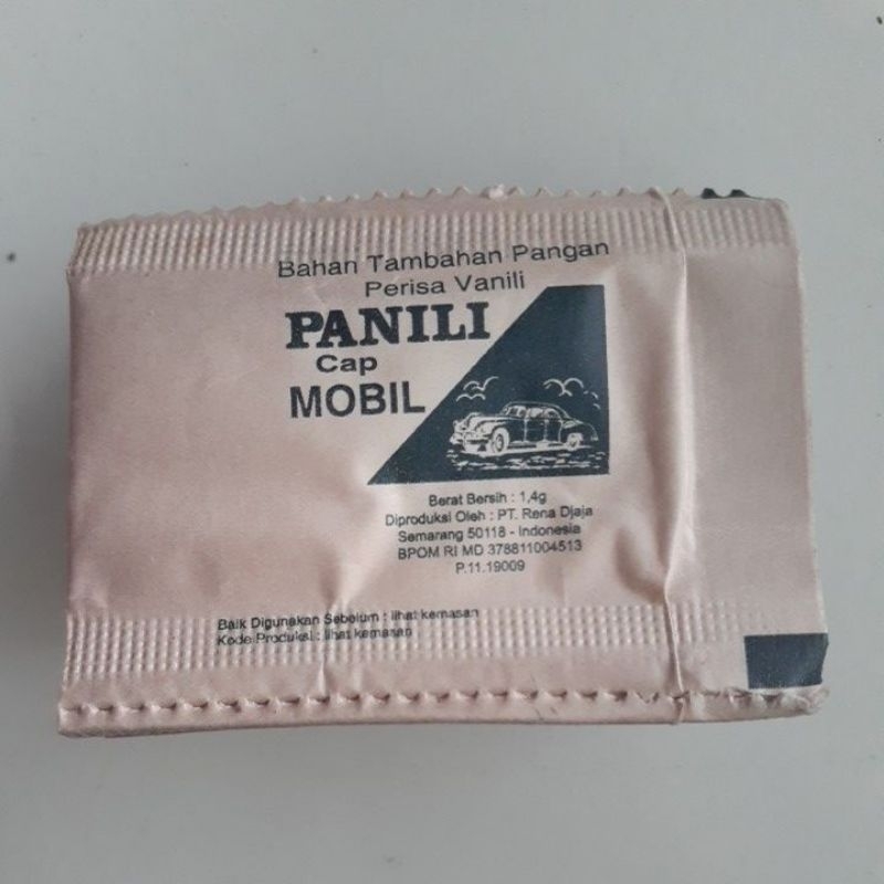 

Cap Mobil Panili (Penyedap Rasa Vanilla)