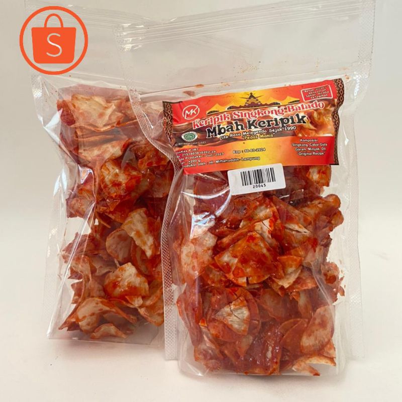 

Keripik Singkong Balado Mbah Keripik 200gram