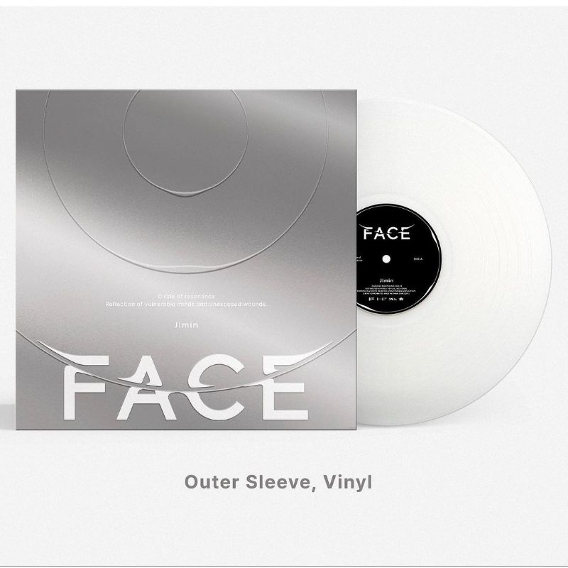 OFFICIAL BTS PARK JIMIN FACE LP VINYL ALBUM