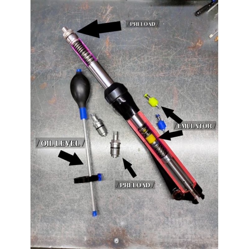 Emulator Shock Depan Matic Honda