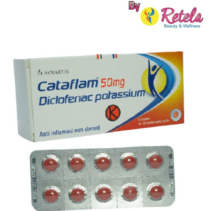 Cataflam 50mg 1 Strip 10 Tablet