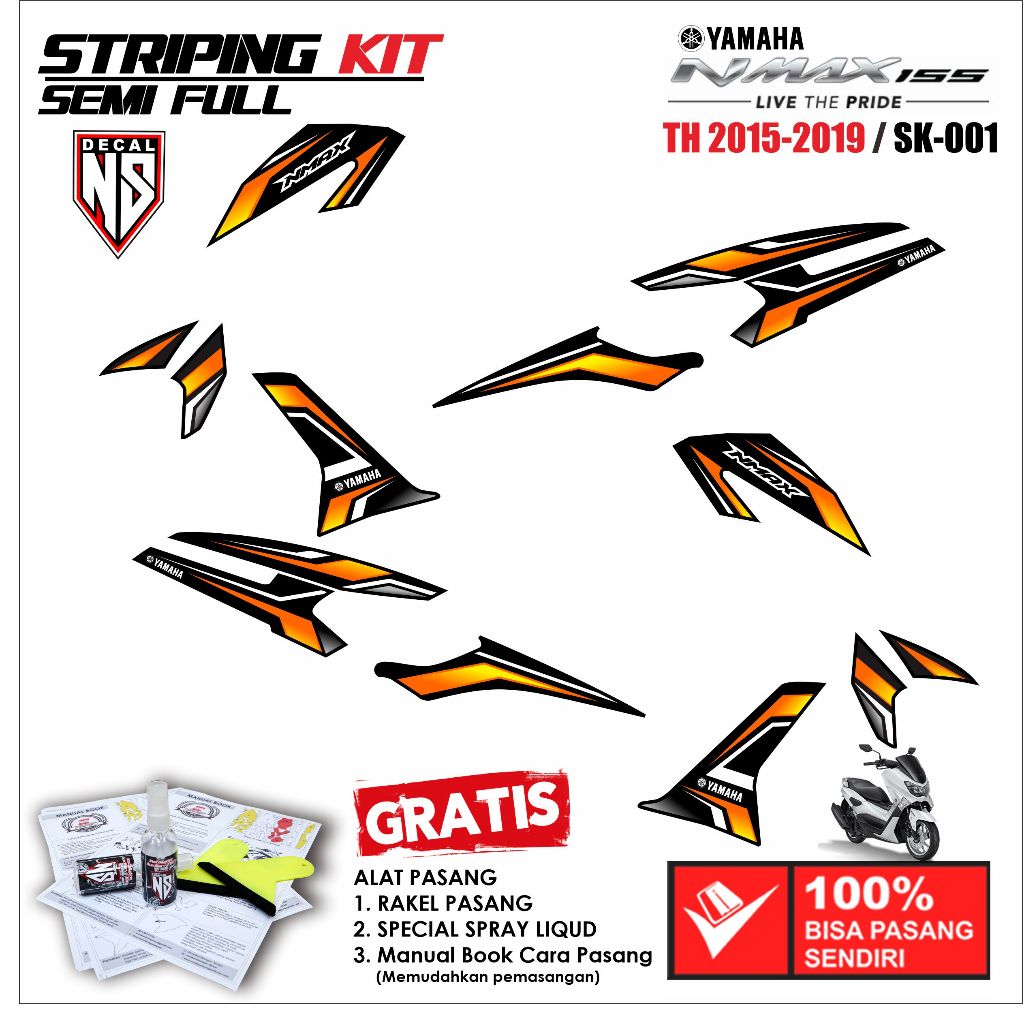 STRIPING NMAX 2015-2019