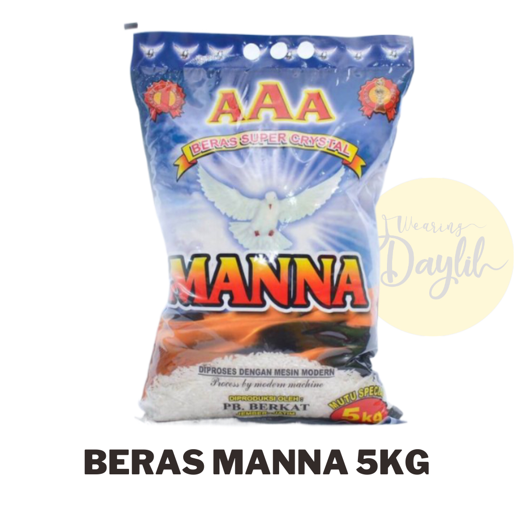 

BERAS PREMIUM MANNA 5KG