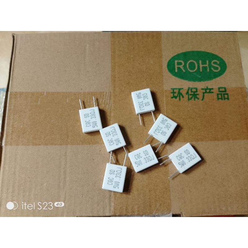 Resistor Noble 0.33ohm resistor gepeng 0.33ohm