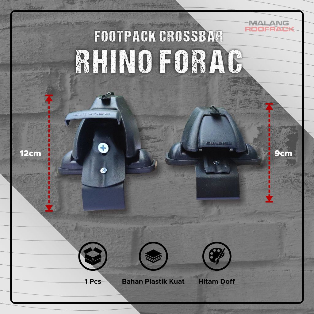 Footpack Crossbar Rhino Forac 1 Biji