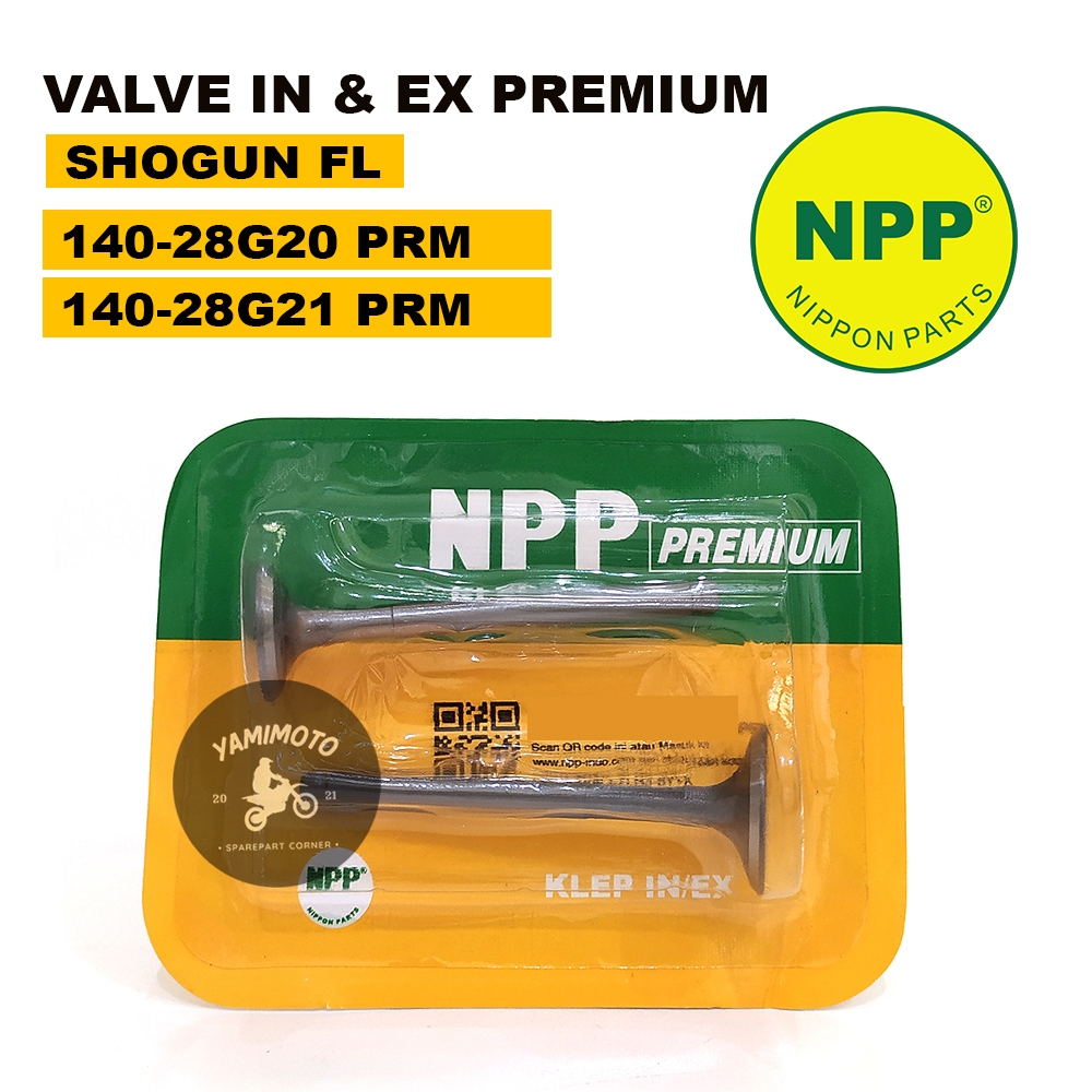 KLEP PAYUNG KLEP VALVE PREMIUM SHOGUN FL NPP