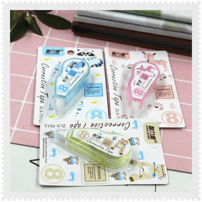 

Tipe X Roll Karakter Lucu Tipek Sekolah Alat Tulis Tipex Correction Tape