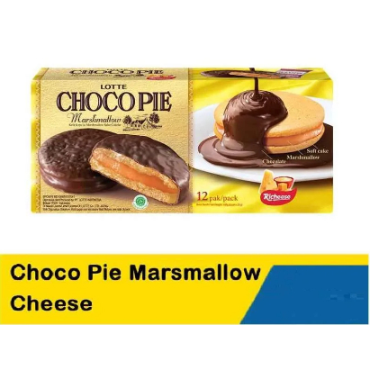 

lotte choco pie keju isi 12