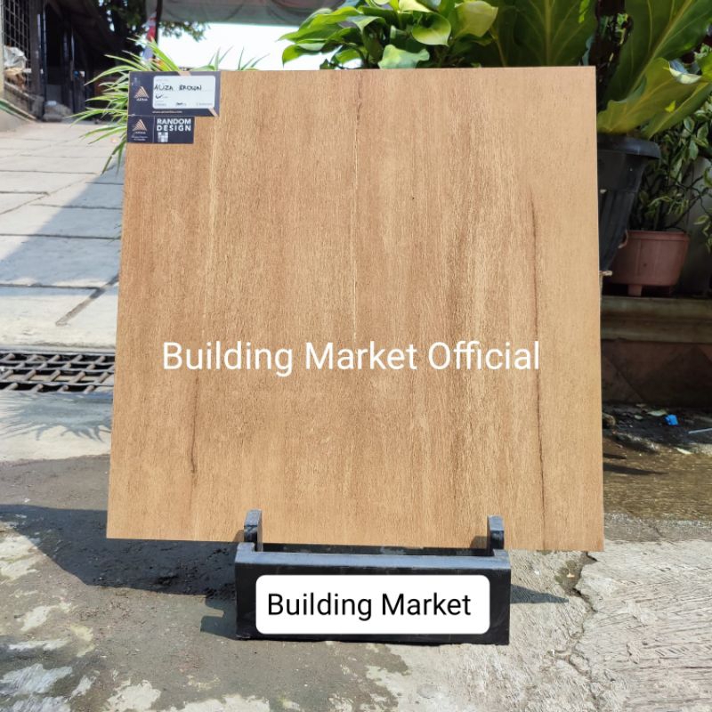 Granite Lantai 60x60 ALIZA BROWN/WOOD/MATT/CARPORT/ARNA/SERIES