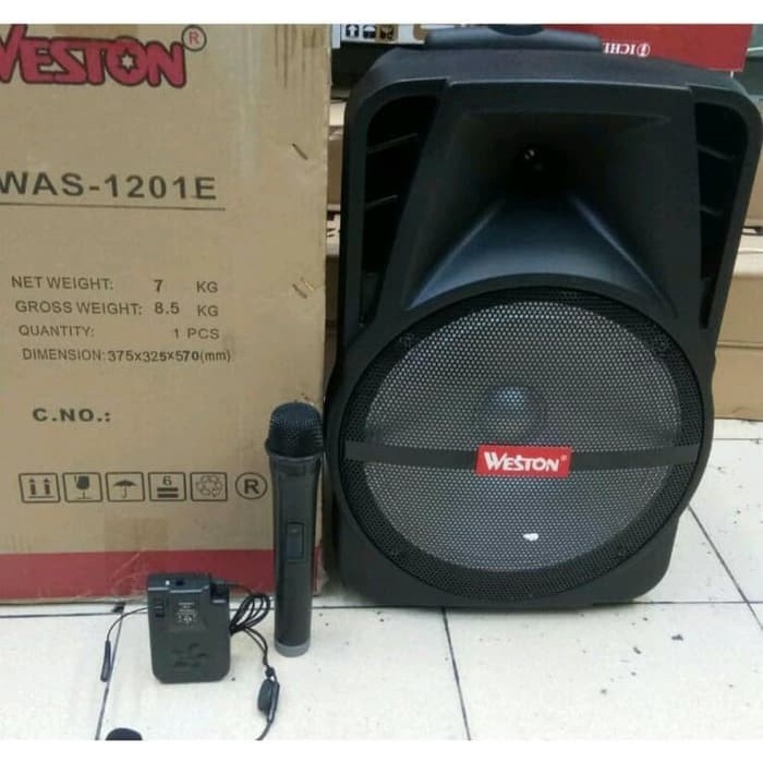 Speaker Portable Meeting Wireless Weston 1201 E - 12 inch Bluetooth