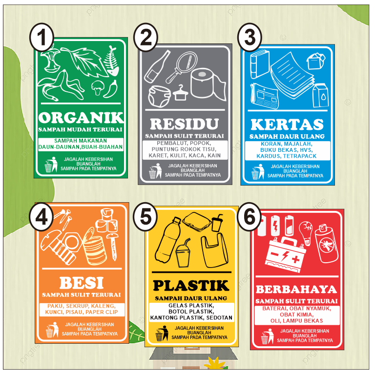 

STIKER TEMPAT SAMPAH versi 2