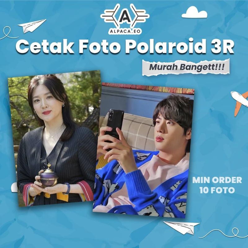 Cetak foto ukuran 3R Full Dan Polaroid