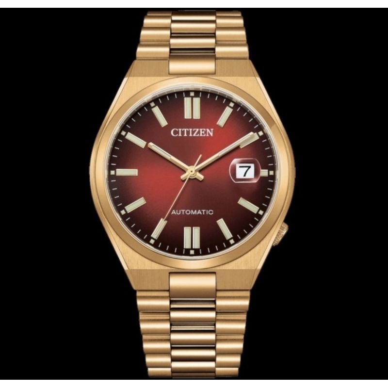 Jam Tangan Pria Citizen Pria NJ0153-82X Mechanical Tsuyosa Sapphire Red Dial