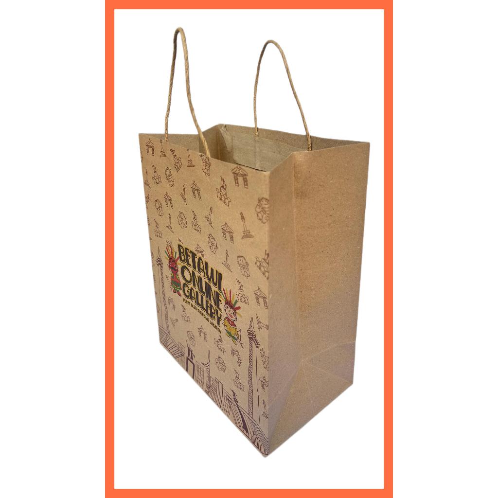 Paper Bag Betawi Online / Paper Bag Ondel - Ondel / Paper Bag Unik