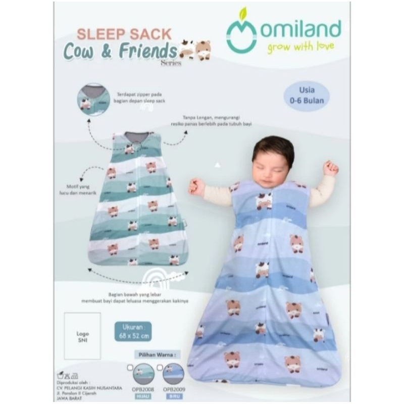 Omiland Sleep Sack Baby Sleeping Bag Selimut Bayi